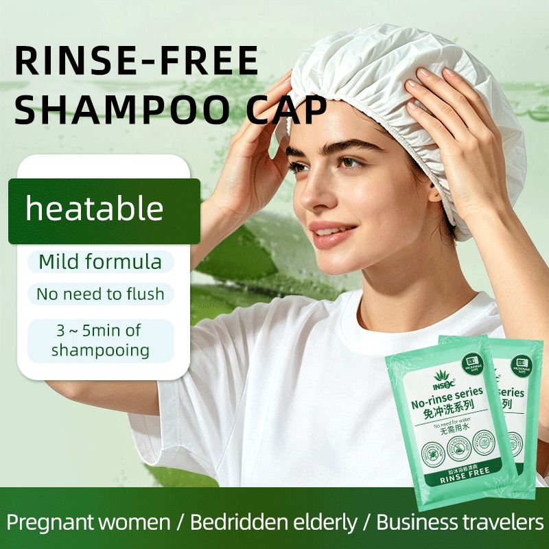 Hair Care With Aloe Vera - Cappuccio per shampoo senza acqua, senza