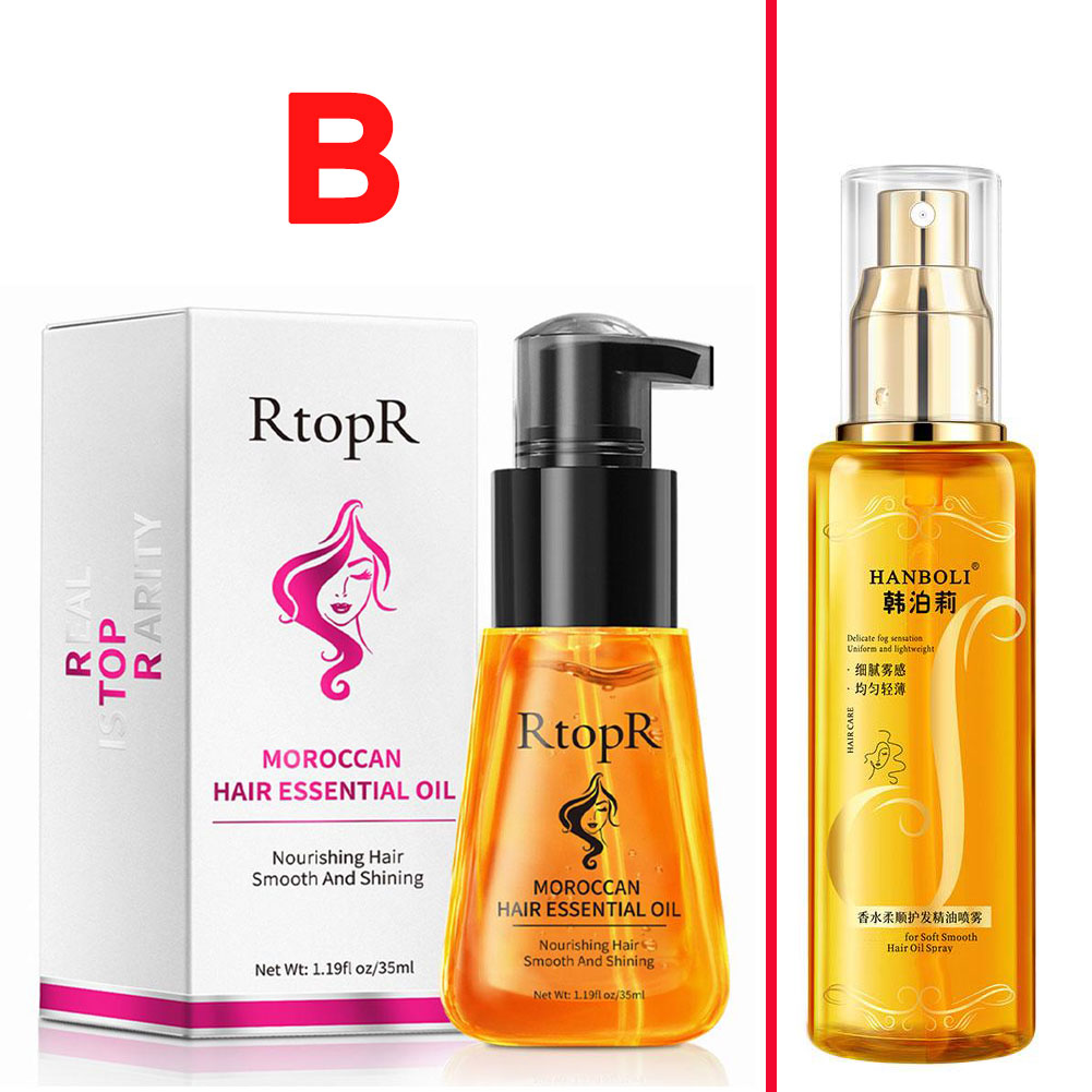 Hair Care Oil Serum - Olio per capelli Spray Fragranza Maschera