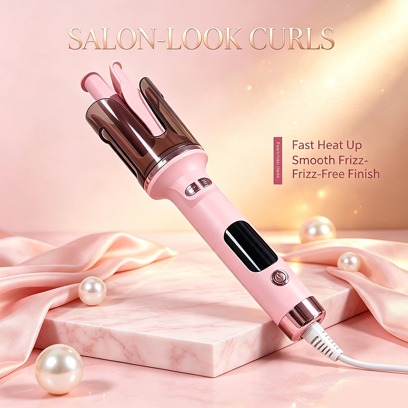 Hair Care Korean - Arricciacapelli Automatico Facile da Usare, Ferro