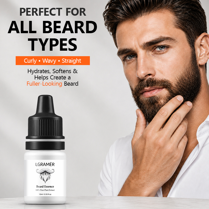 Hair Care Oil Serum - Siero per la Crescita della Barba