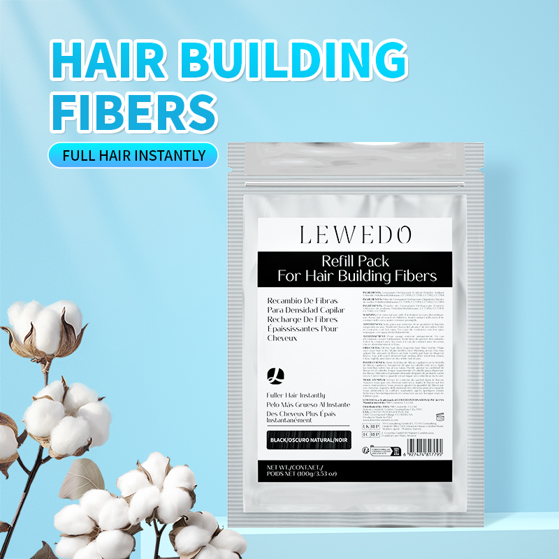 Hair Care Vegan - Polvere di fibre per capelli 100g,