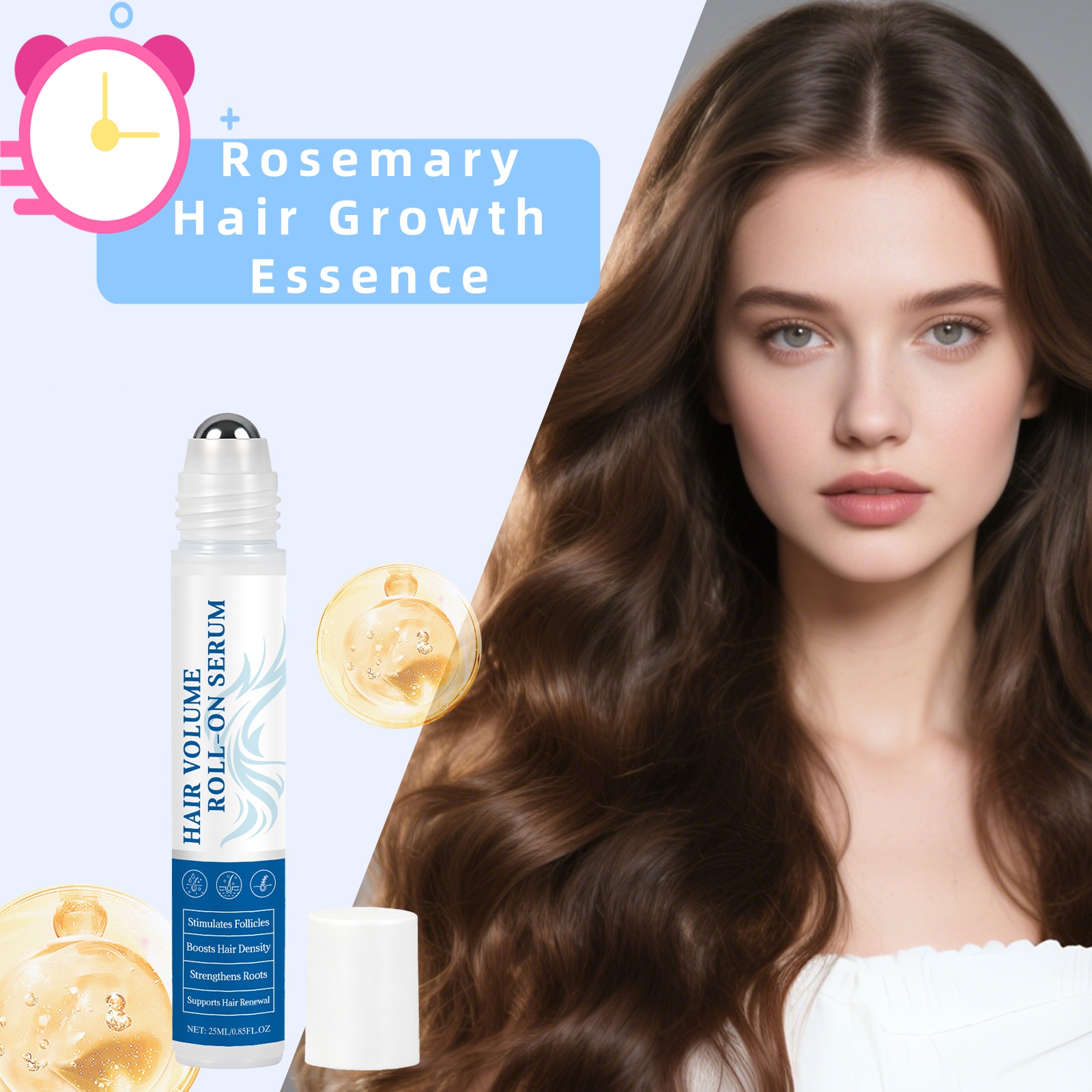 Hair Care Oil Serum - Olio Essenziale di Rosmarino per la