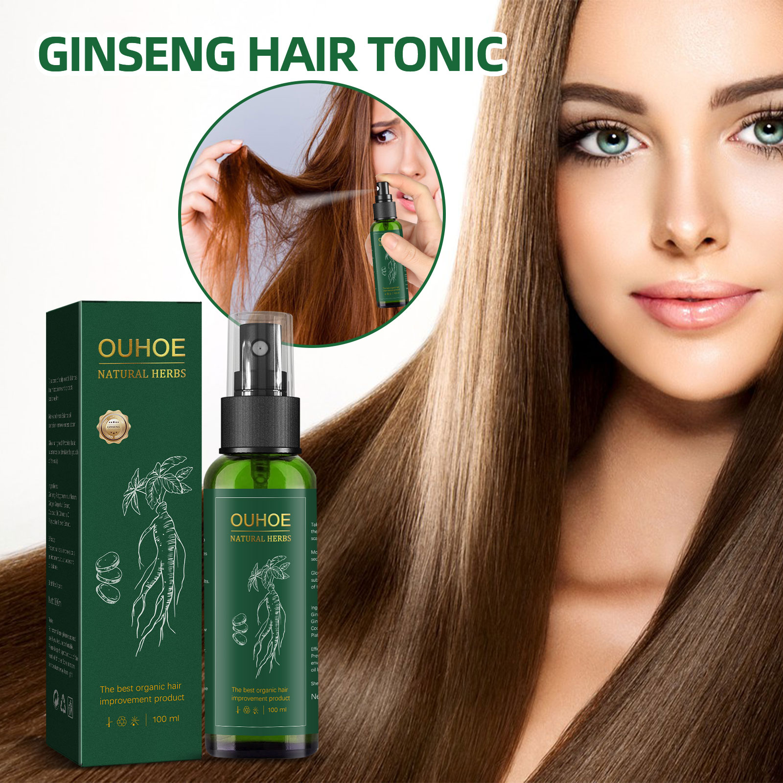 Hair Care Herbal - Spray per la cura dei capelli