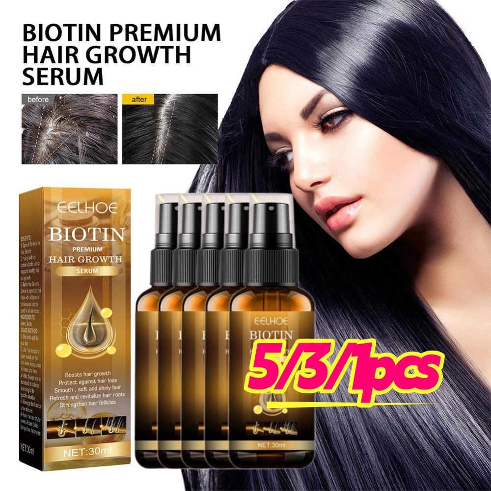 Hair Care Herbal - 5/3/1pcs Biotina Prodotti per la crescita
