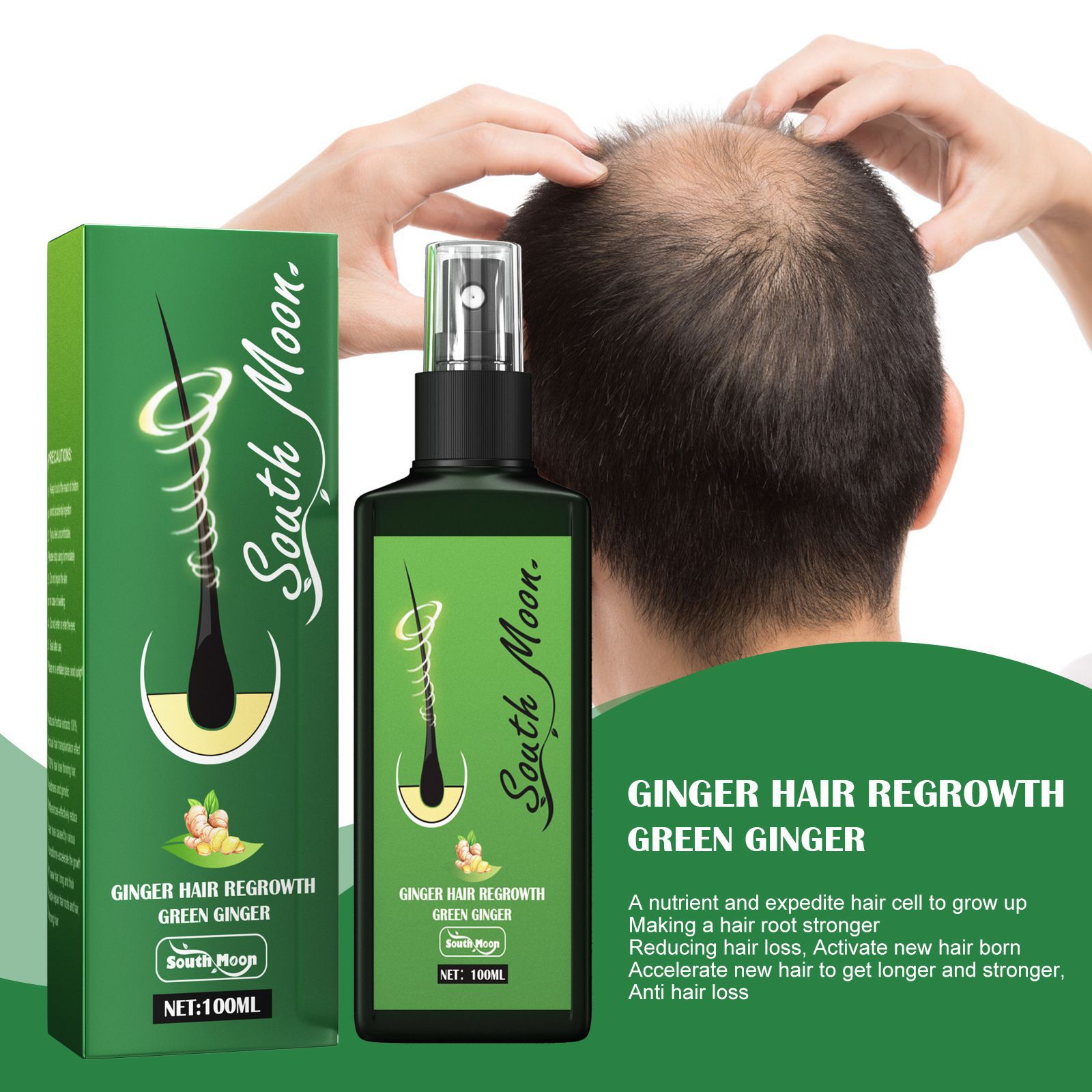 Spray per la Crescita dei Cape - Hair Care Herbal recensione e prezzo