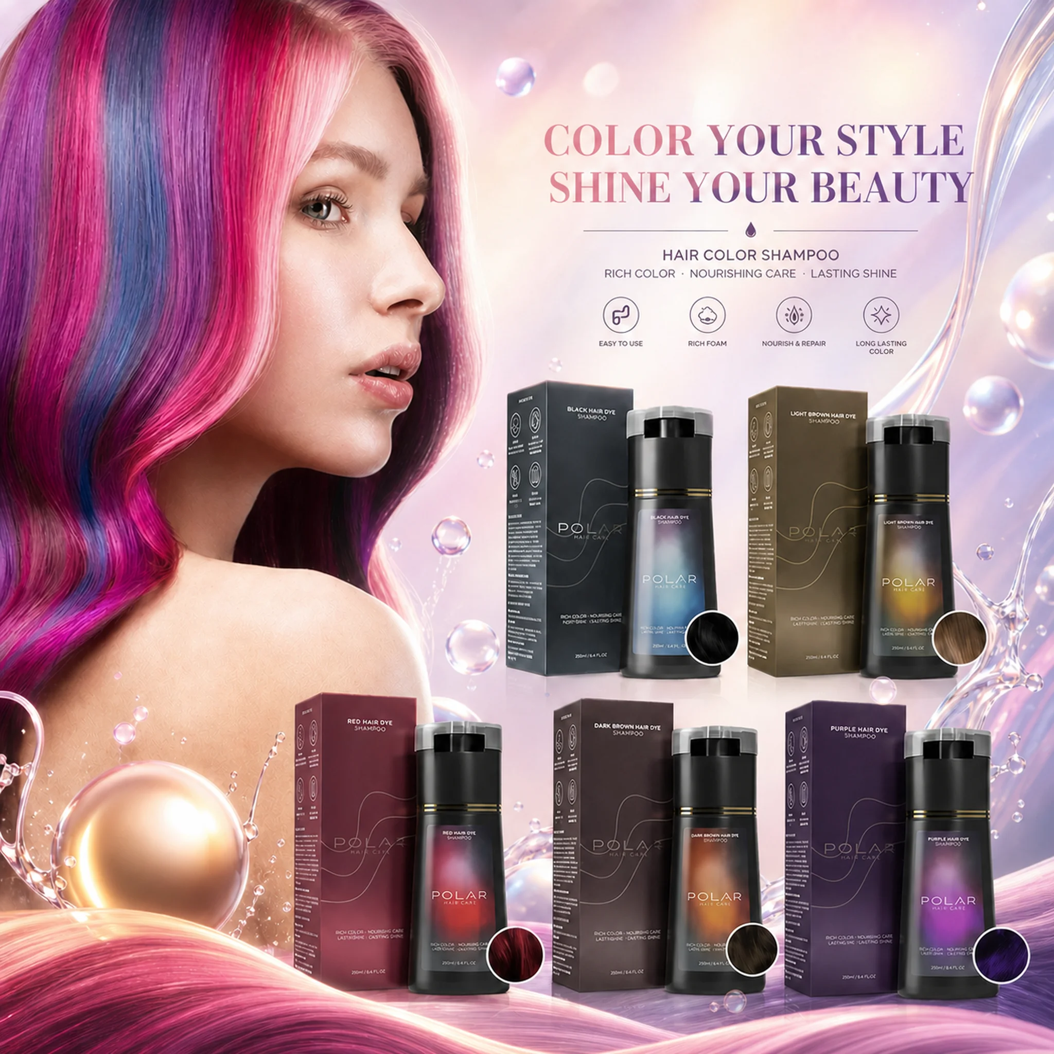 Shampoo Colorante per Capelli  - Purple Toning Shampoo recensione e prezzo