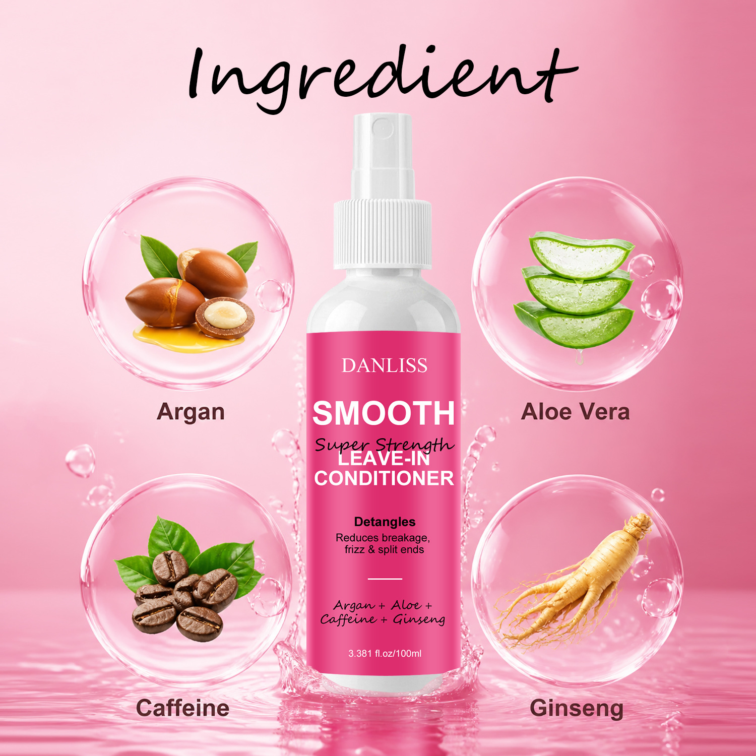 Balsamo senza risciacquo Smoot - Hair Care With Aloe Vera recensione e prezzo