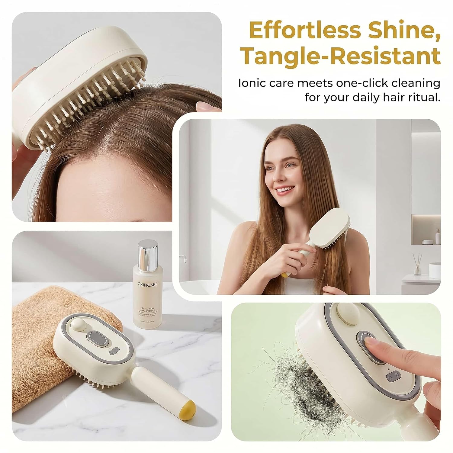 Pettine Elettrico con Cuscino  - Hair Care Essential Oil Atomizing recensione e prezzo