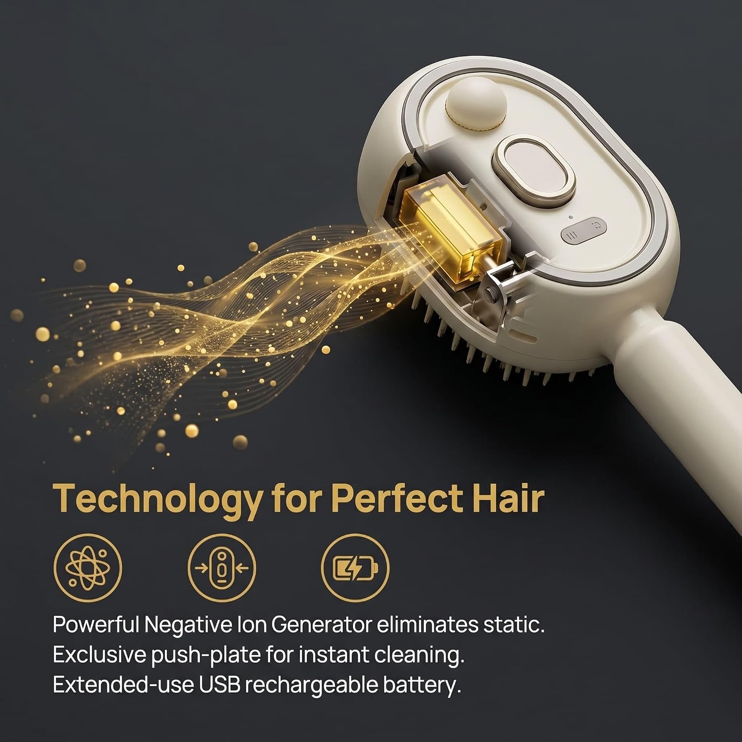 Pettine Elettrico con Cuscino  - Hair Care Essential Oil Atomizing recensione e prezzo