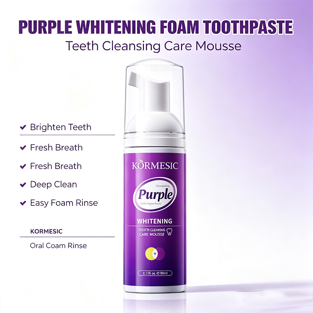 Mousse sbiancante viola per de - Purple Toning Shampoo recensione e prezzo