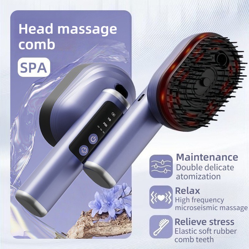Mini Pettine Massaggiante in S - Hair Care Essential Oil Atomizing recensione e prezzo